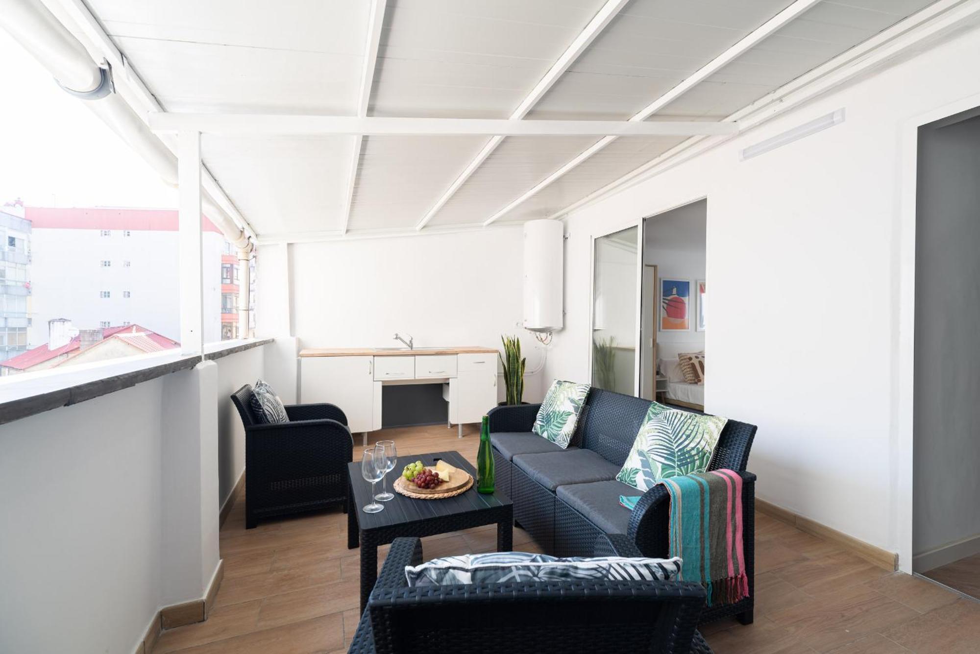 Appartement Gran Atico Con Terraza à Vigo Extérieur photo